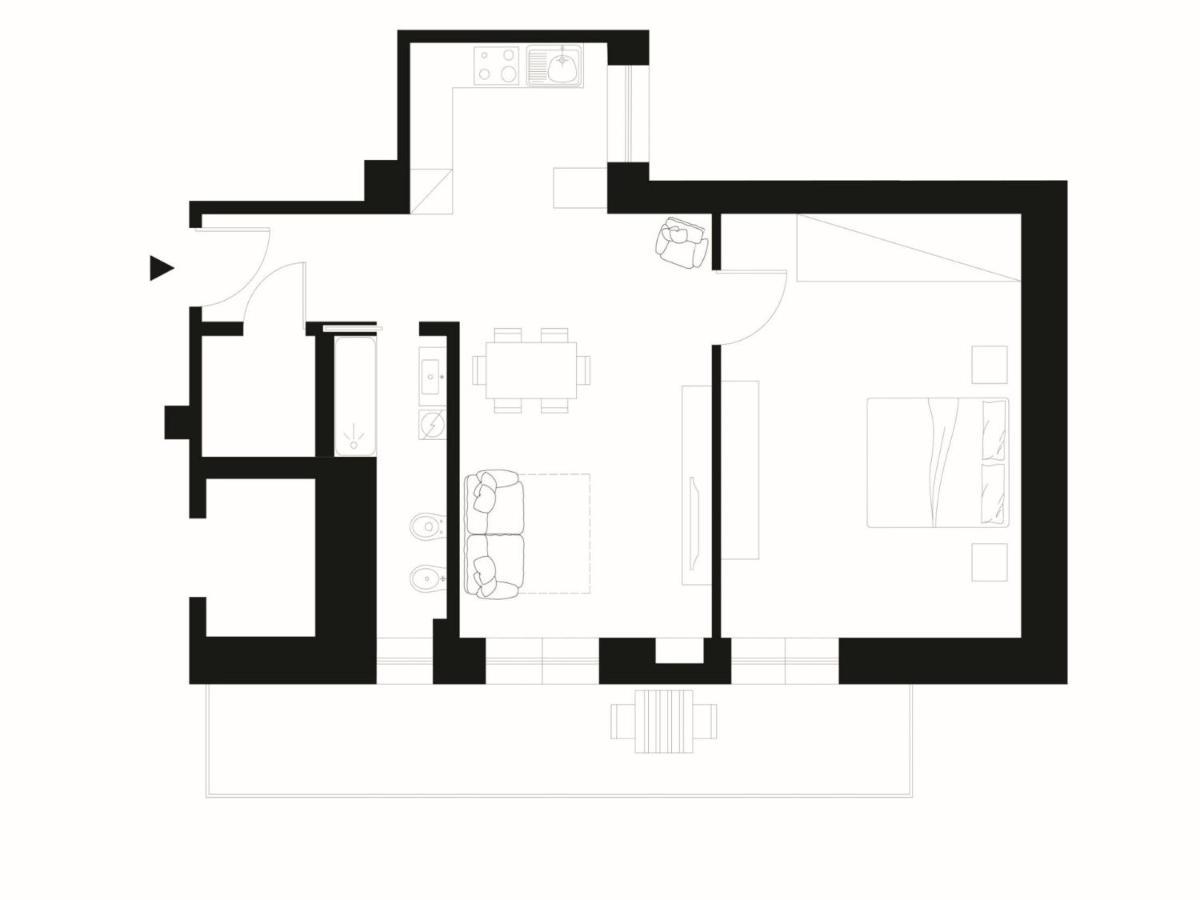Appartamento The Rent - With Balcony In Downtown